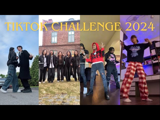TikTok dance challenge 2024!Do you know all this trend?#tiktokchallenge