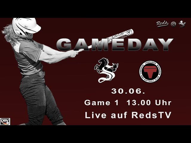 Softball Bundesliga 2024: Stuttgart Reds vs Mannheim Tornados Spiel 1