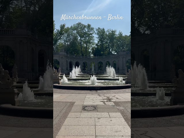 Berlin - Märchenbrunnen | Germany 4K 🇩🇪