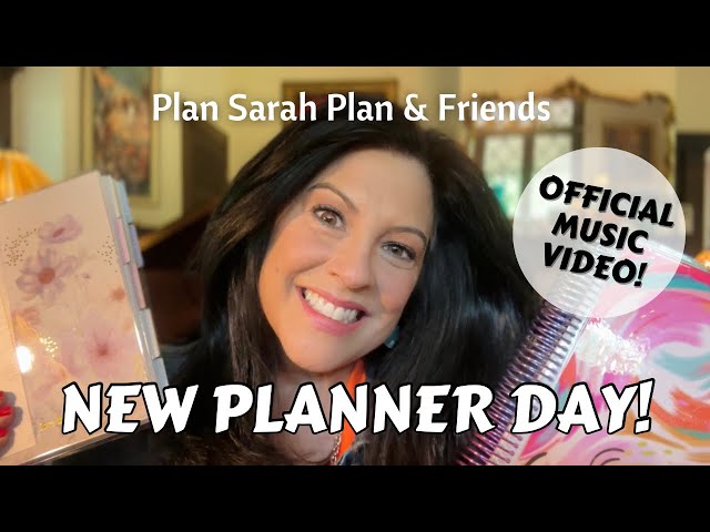 NEW PLANNER DAY! || OFFICIAL MUSIC VIDEO! || 2023-24 || ALL NEW LYRICS/CAST!