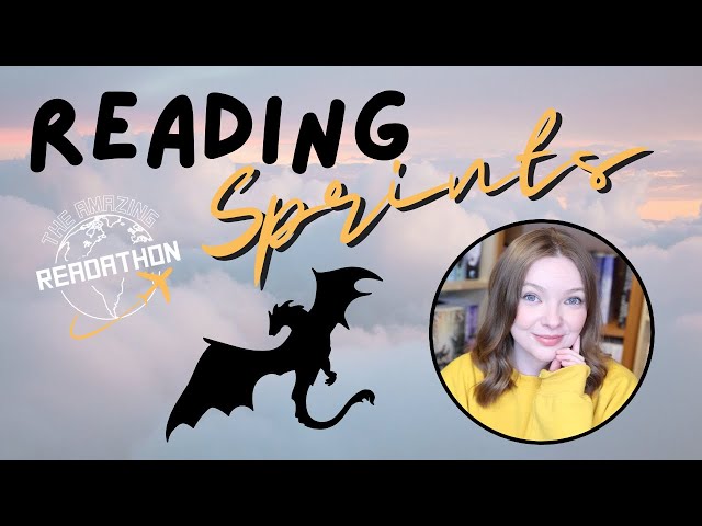 read with me for the amazing readathon ✈ reading sprints