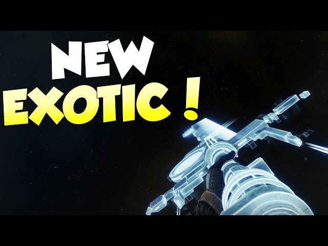 How to Get NEW Exotic Glaive "Vexcalibur"