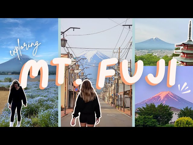 a week in mount fuji vlog | exploring, food, photo spots, onsens