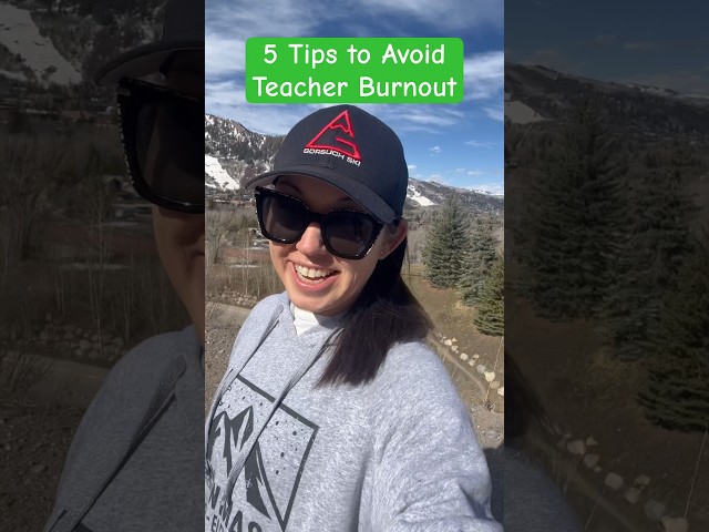 5 Tips to Beat Teacher Burnout:Top Secret to Stay Positive #aspen #teacher #burnout