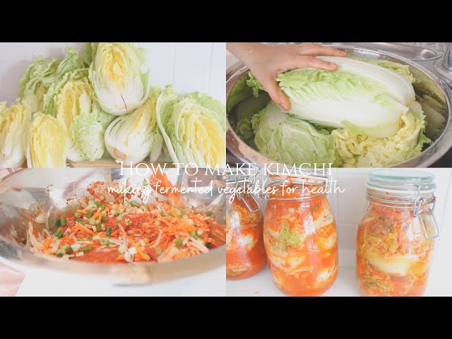 #018 How to make Kimchi - A day in the life of a stay at home mom