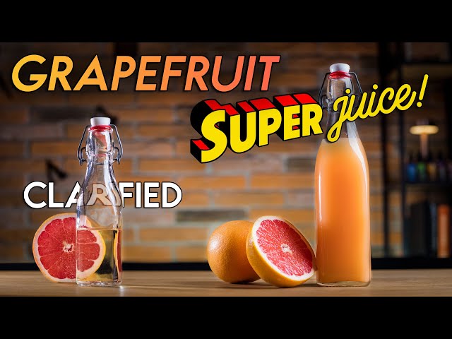 Grapefruit Super Juice - With a Secret Ingredient!
