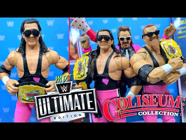 WWE Coliseum Collection Hart Foundation Ultimate Edition Figure Review!
