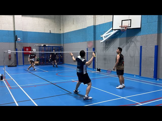Kev / Khiel VS Joey / Cris Edd - Badmintoinks - 18 June 2024 - Badminton Queuing - Doha, Qatar