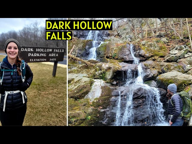 Dark Hollow Falls | Beautiful Waterfalls In Shenandoah National Park | Hiking Virginia