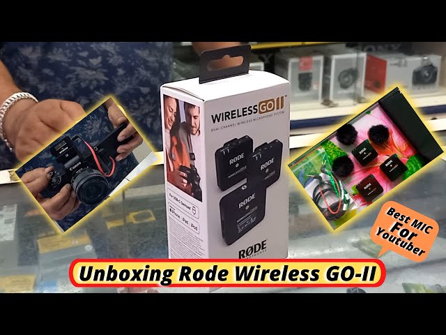 Rode Wireless Go II Mic Unboxing 2024 Hindi | Rode wireless Mic 2 | Best Wireless Mic Under  27000 |
