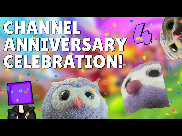 CELEBRATING THE CHANNEL'S 4TH BIRTHDAY! || Squad Busters, Brawl Stars, and Hanging with Chat
