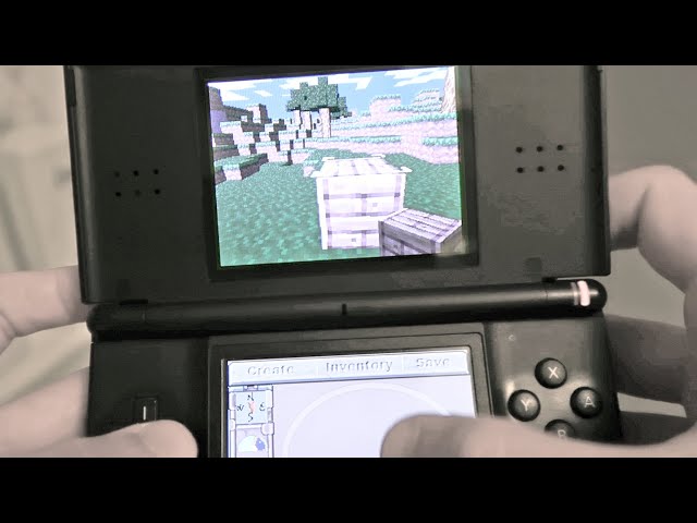 Running Minecraft on a 2006 Nintendo DS