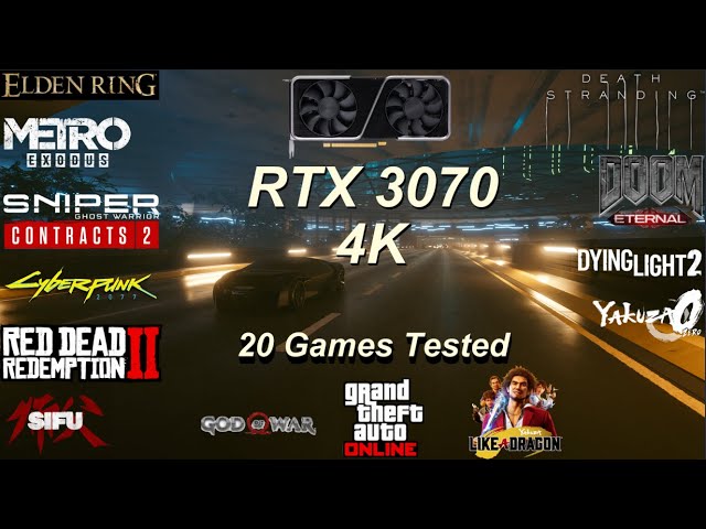 Can The RTX 3070 Handle 4K Gaming? | 20 Game Benchmark | Optimized Settings