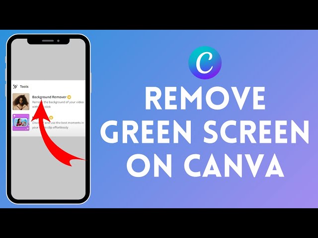 How to Remove Green Screen on Canva (2024) | Delete Green Screen on Canva