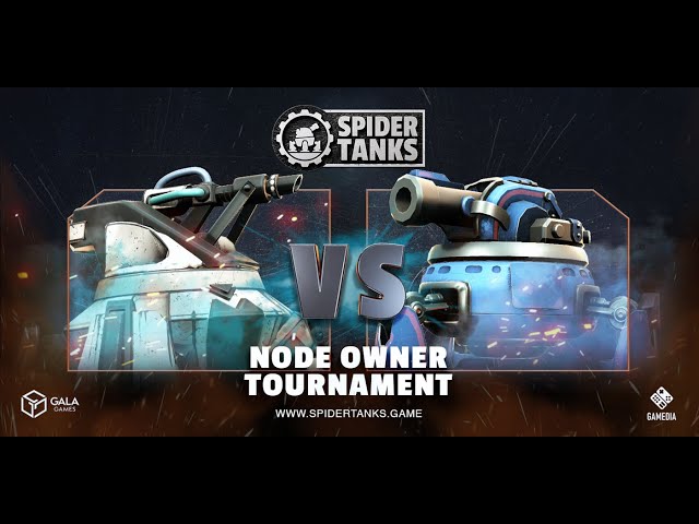 Spider Tanks Korea Node Tournament Preliminary - MiningQueen vs maxtank (Part1) - Nov 24, 2021
