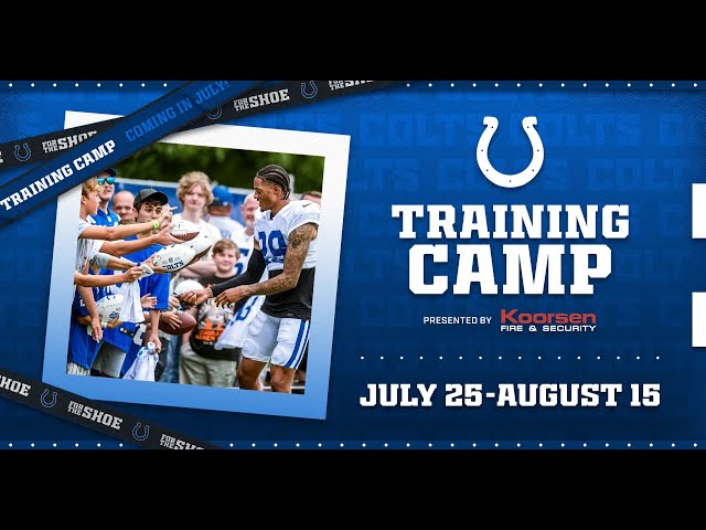 2024 Colts Training Camp Schedule Announced | July 25 - August 15 at Grand Park