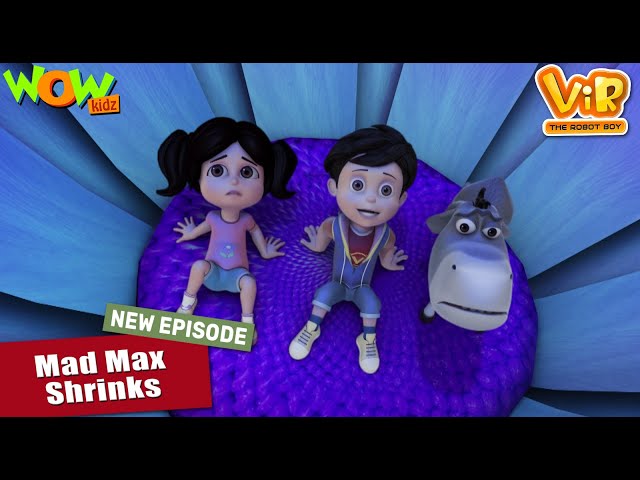 Vir The Robot Boy New Episodes | Mad Max Shrinks | Hindi Cartoon Kahani | Wow Kidz | #spot
