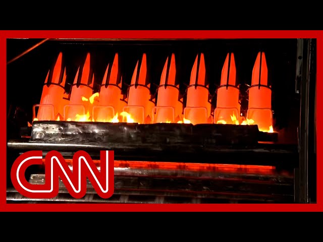 CNN gets rare access inside a plant making ammo for Ukraine