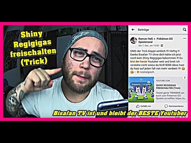 SHINY REGIGIGAS FREISCHALTEN (Trick) von Bisafan TV | Pokémon GO Deutsch # 548