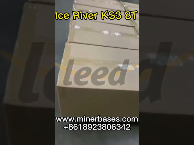 Profitable IceRiver #KAS Miner #KS3 #leed #bitcoinminer #asicminer