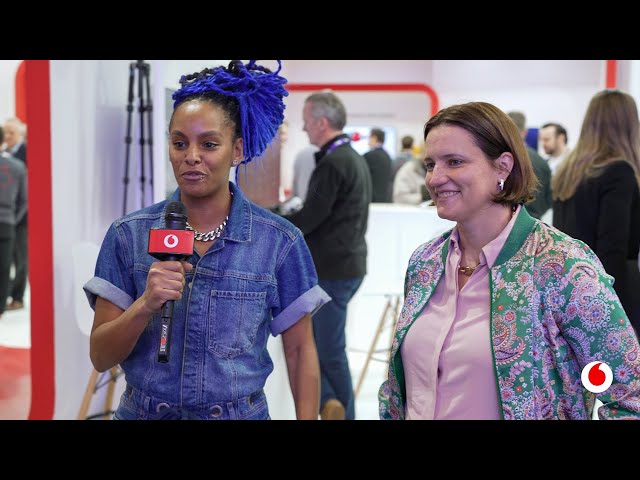 Harnessing Cloud, Edge and MPN | Vodafone's Jennifer Didoni at Mobile World Congress | MWC TV 📶☁️