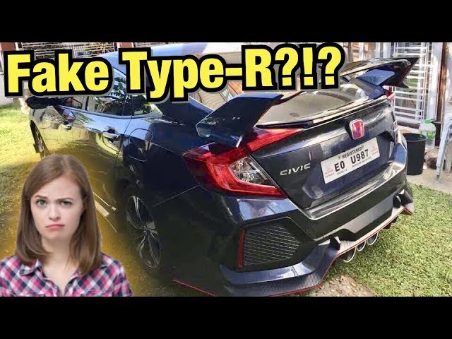 I ROAST MY SUBSCRIBERS CARS - Someone Faked A Civic Type R?!?