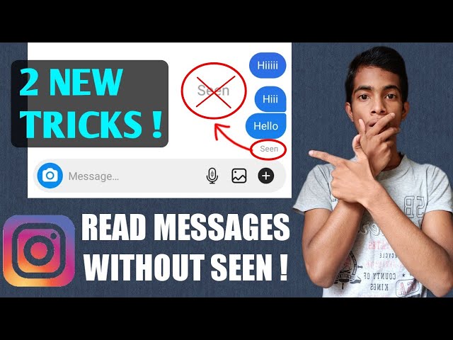 How to read INSTAGRAM MESSAGES without SEEN !🔥 | 2 Mind-blowing Trick of 2021 | Must See