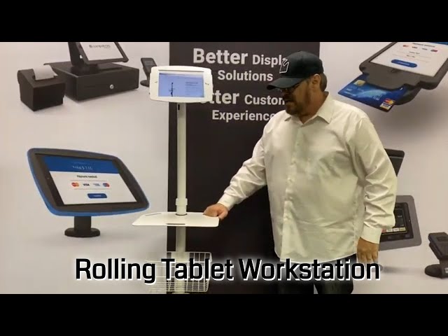 Rise Freedom - Rolling Tablet Workstation | Maclocks