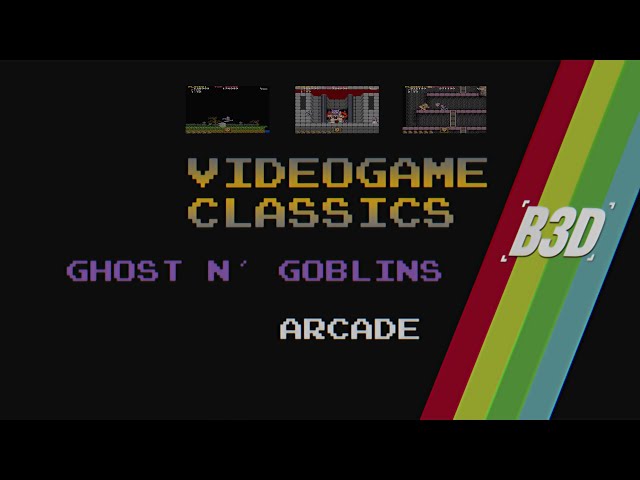 Ghost n´Goblins (魔界村) (1985) #Arcade | Videogame Classics 👾