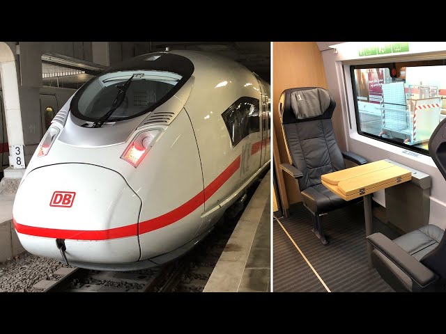 ICE 3 neo der Deutschen Bahn erstmals im Fahrgasteinsatz: Mitfahrt Frankfurt Hbf - Köln