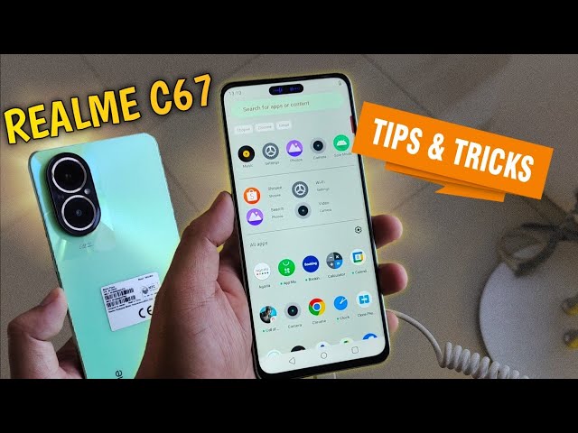 New Realme C67 Tips and Tricks ( Special Features )