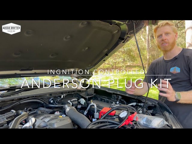 Ignition controlled Anderson Plug Kit - installation guide on Next Gen Ranger