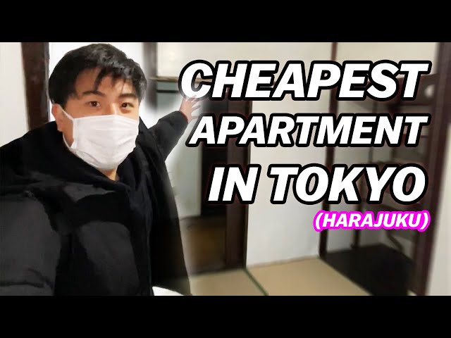 Inside the CHEAPEST Apartment in TOKYO, Japan! (Harajuku)