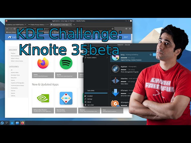 KDE Challenge (Fall 2021): Kinoite 35 Beta