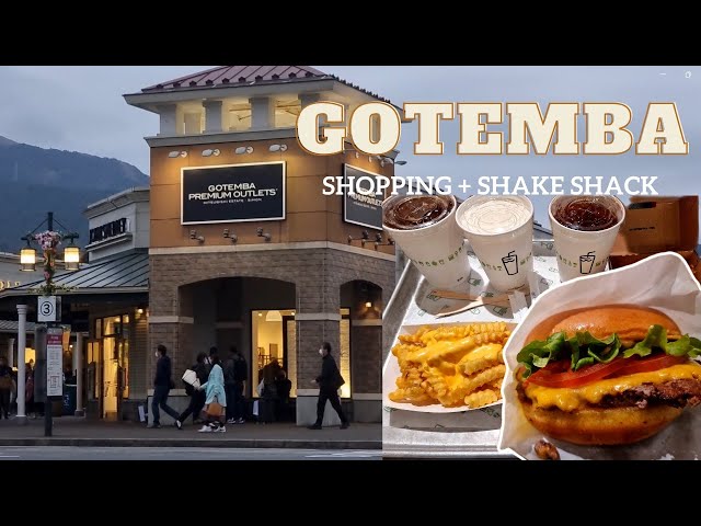 Gotemba Premium Outlet (Shopping + Shake Shack) - Tokyo Japan Vlog