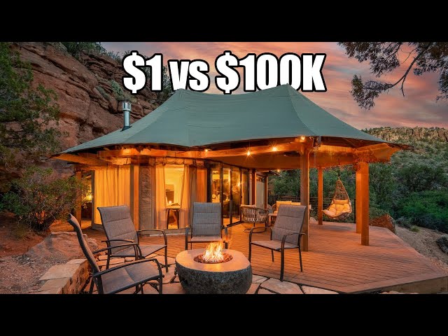 $1 vs $100,000 Tent