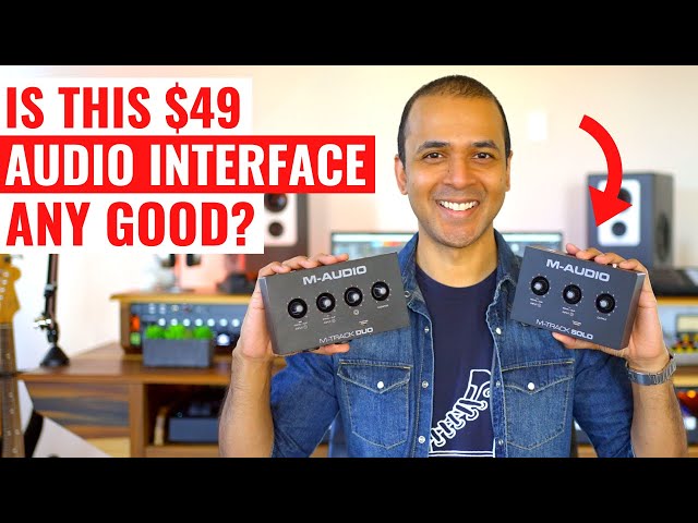 M-Audio M-Track Solo and Duo Review - BEST audio interface under $50!