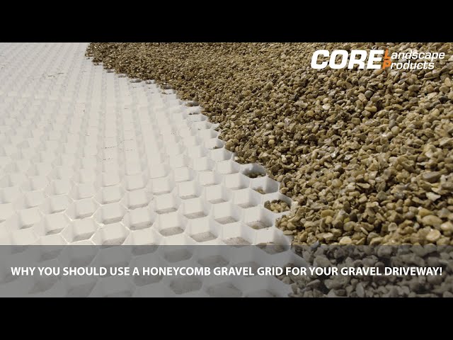 BEST Driveway Ideas 2022 - Gravel Stabilisation - Stop Gravel Moving! CORE DRIVE