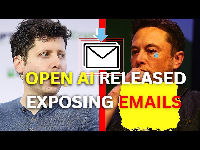 Why RELEASE of 'Old Emails' FORCED Elon Musk to Drop His LAWSUIT Against OPENAI?🤐🤯