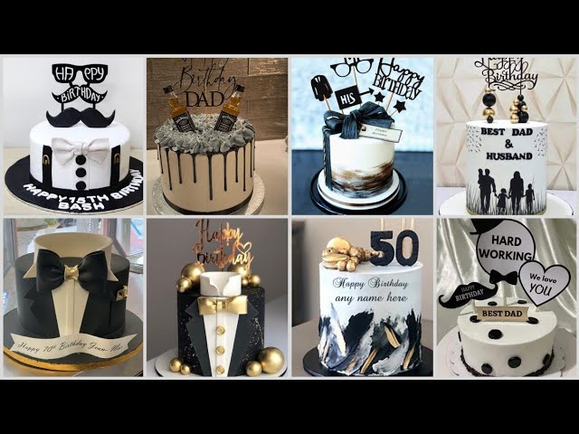 Best Man Birthday Cake Decorating ideas 2024 || Latest Birthday Cake Design for Man/Boy