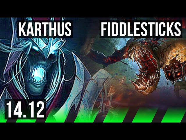 KARTHUS vs FIDDLESTICKS (JGL) | Rank 3 Karthus, 5/2/10 | EUNE Grandmaster | 14.12