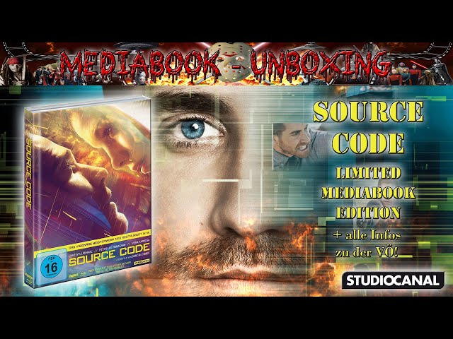 Unboxing - SOURCE CODE - 4K Mediabook von Studiocanal