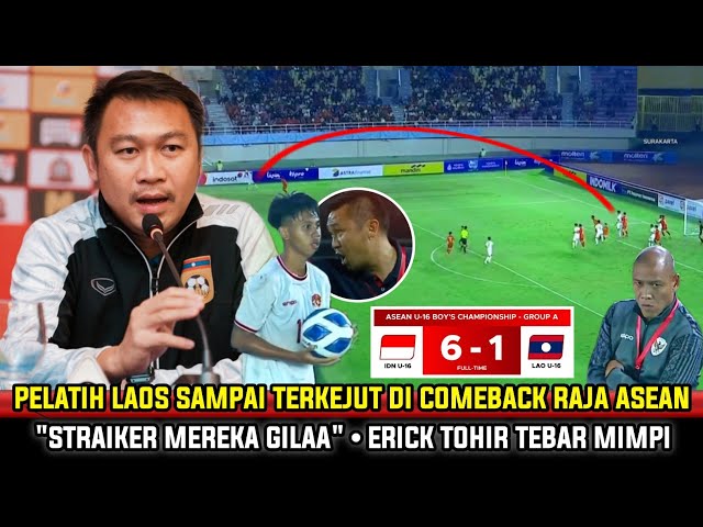 AWALNYA JOGET-JOGET! Pelatih Laos Langsung Ngamuk Di Comeback Timnas • Erick Thohir Optimis Gacor