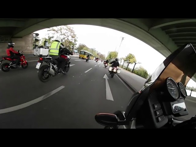 360 Grad Video Moped Gedenkfahrt 2017 von Köln nach Altenberg