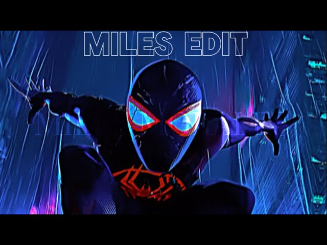🖤Miles edit/spider man into the spider verse❤️