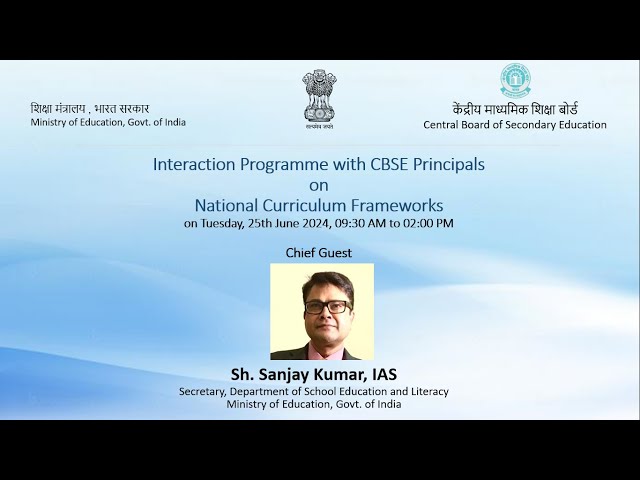 Interaction Programme on National Curriculum Frameworks