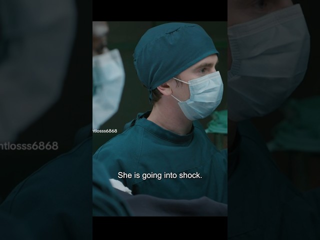 She is going into shock. #thegooddoctor #movie #viral #shorts