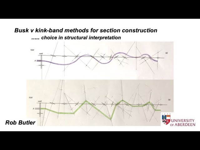 Busk v kink-bank methods for section construction - choice in structural interpretation.