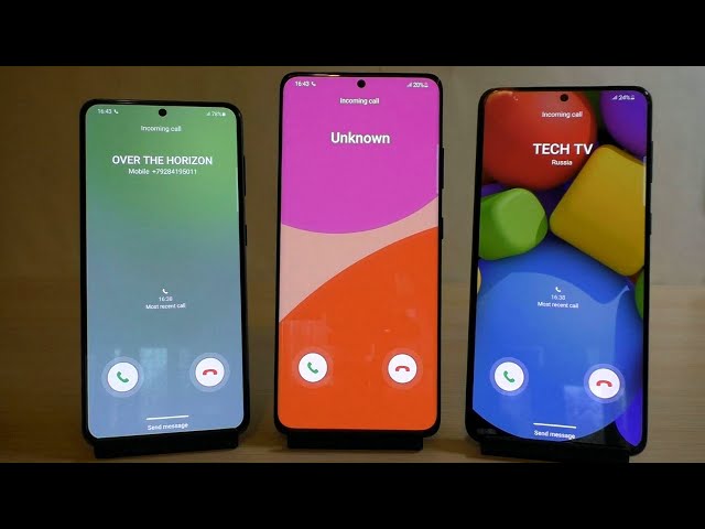 Samsung Galaxy S21 S21+ S21 Ultra Incoming Call