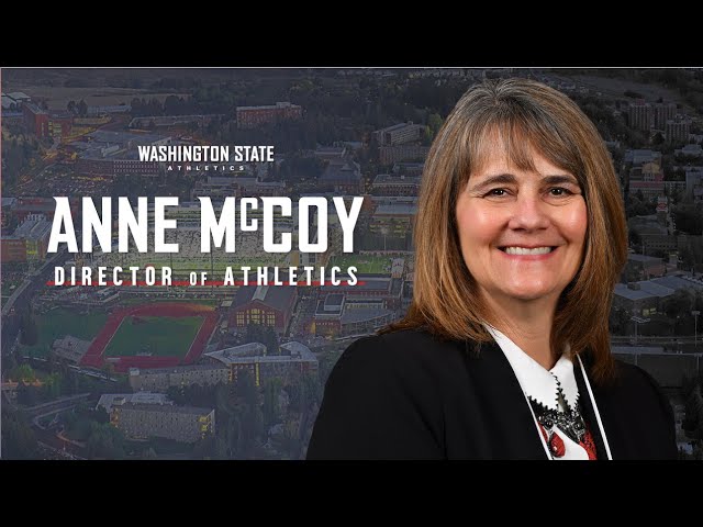 Anne McCoy is the Washington State University Cougars AD
